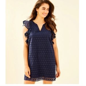 Lilly Pulitzer- Navy Adara Dress
